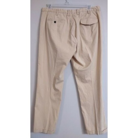 Gant Rugger Summer Chino Tan Khaki Pants Men's Size  36 x 32 - Picture 2 of 7